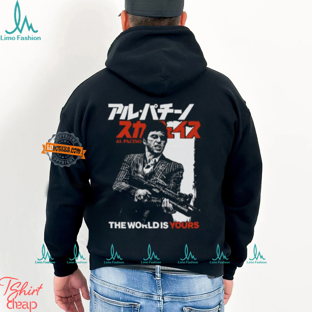 The World Is Yours. Al Pacino Shirt The World Is Yours. Al Pacino Shirt