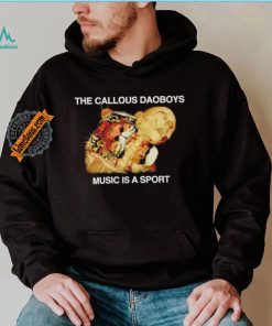 The callous daoboys music is a sport shirt