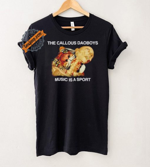 The callous daoboys music is a sport shirt
