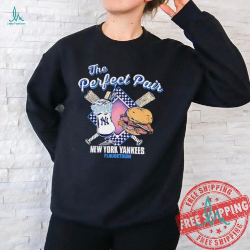 The perfect pair food Flavortown New York Yankees shirt