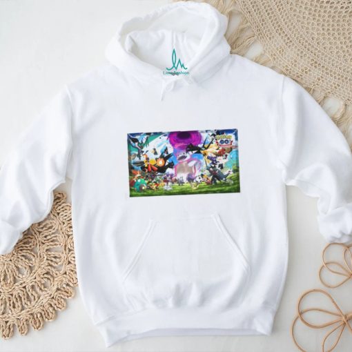 The pokemon go 8th anniversary poster shirt