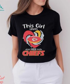 This Girl Loves Her Kansas City Chiefs Diamonds 2024 Shirt