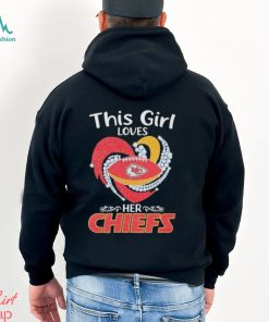 This Girl Loves Her Kansas City Chiefs Diamonds 2024 Shirt