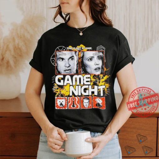 This is not a Game Night Jason Bateman and Rachel McAdams shirt