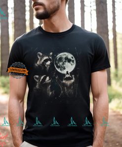 Three Raccoons Vintage Graphic T shirt