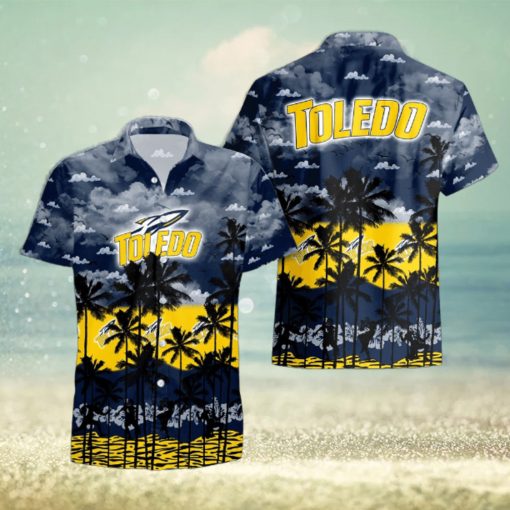 Toledo Rockets Palms Tree Hawaiian Shirt