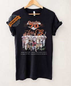 Top Baltimore orioles 70 years of legends from 1954 to 2024 shirt