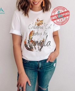 Top Childfree cat ladies for kamala vote for the kitty lady in 2024 shirt