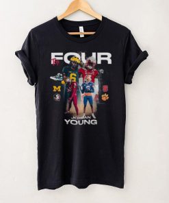 Top Four Jordan Young Hayes Fawcett3 shirt