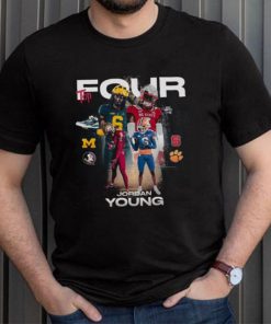 Top Four Jordan Young Hayes Fawcett3 shirt