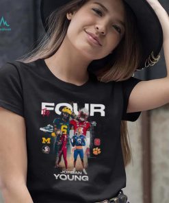 Top Four Jordan Young Hayes Fawcett3 shirt