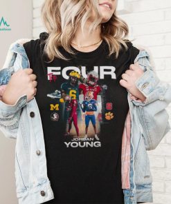 Top Four Jordan Young Hayes Fawcett3 shirt