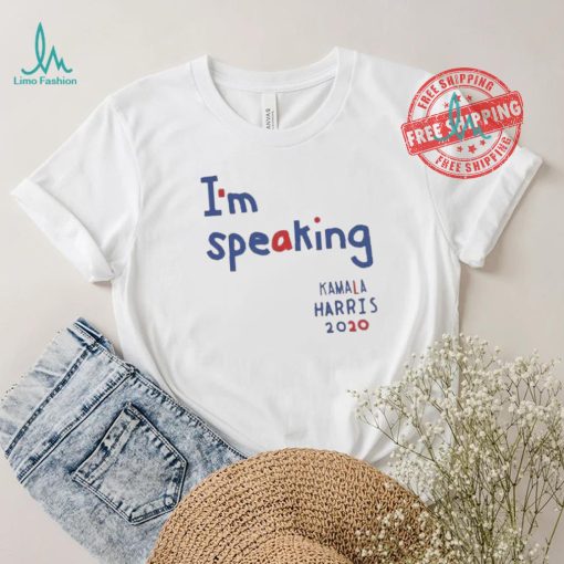 Top I’m speaking Kamala harris 2020 shirt