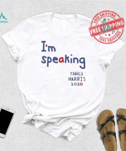 Top I’m speaking Kamala harris 2020 shirt