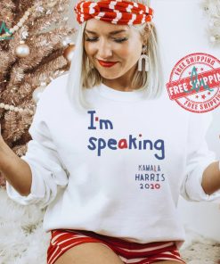 Top I’m speaking Kamala harris 2020 shirt