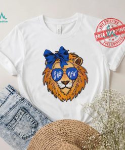 Top Lions mascot glasses football 2024 shirt, hoodie, sweater, long sleeve and tank top Top Lions mascot glasses football 2024 shirt