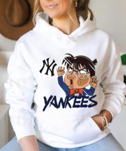 Top MLB New York Yankees Edogawa Conan chibi character shirt