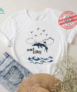 Top Owl City Flying Whale Shirt