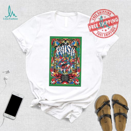 Top Poster phish summer tour 2024 shirt