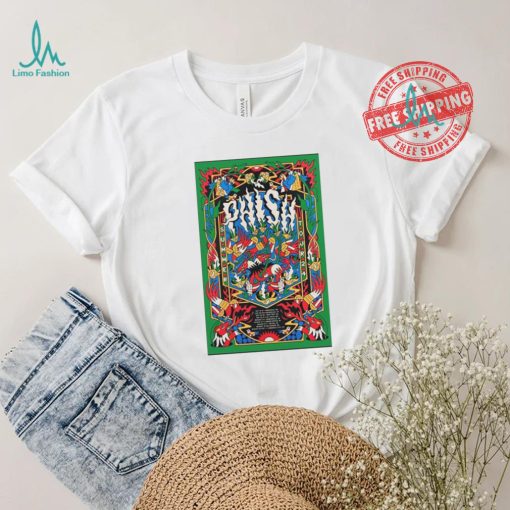 Top Poster phish summer tour 2024 shirt