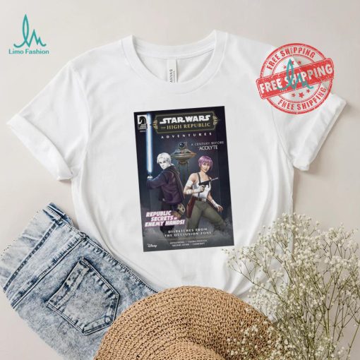 Top Star war the high republic adventures a century before the acolyte shirt