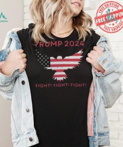 Top Trump 2024 Fight Eagle USA Flag Classic T Shirt
