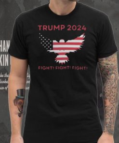Top Trump 2024 Fight Eagle USA Flag Classic T Shirt