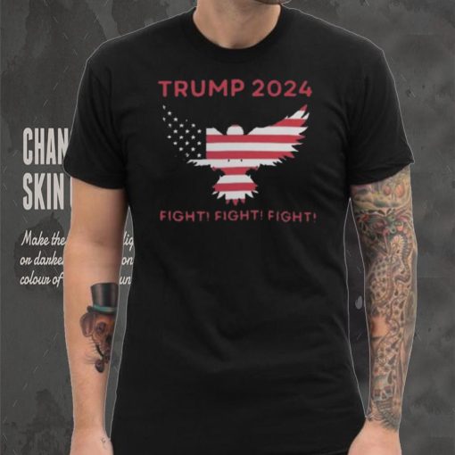 Top Trump 2024 Fight Eagle USA Flag Classic T Shirt