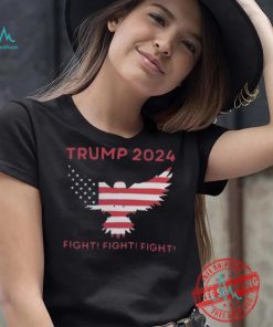 Top Trump 2024 Fight Eagle USA Flag Classic T Shirt