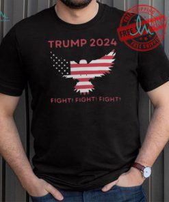 Top Trump 2024 Fight Eagle USA Flag Classic T Shirt