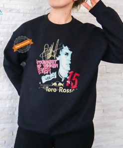 Toro Rosso Youngest GP Winner ever signature shirt