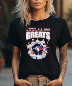 Toronto Blue Jays All Time Greats Players Signatures Shirt