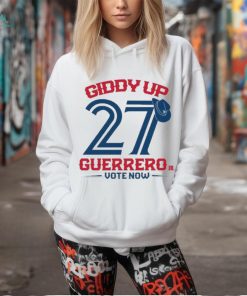 Toronto Blue Jays Giddy Up 27 Guerrero Shirt