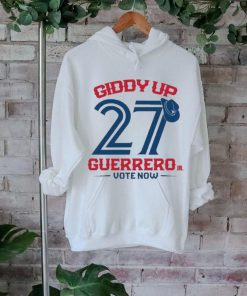 Toronto Blue Jays Giddy Up 27 Guerrero Shirt