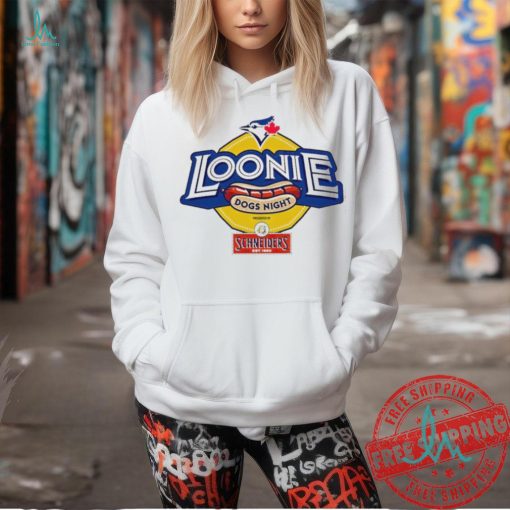 Toronto Blue Jays Loonie dogs night presented by Schneiders shirt