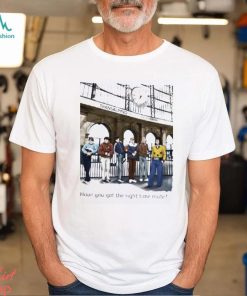 Transalpino Time Please have you got the right time mate shirt
