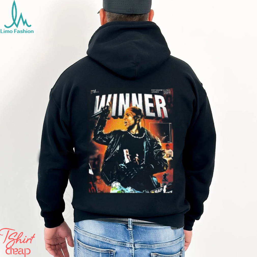 Travis Scott Has Won Our 2024 Rap Madness Tournament T Shirt Travis Scott Has Won Our 2024 Rap Madness Tournament T Shirt