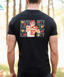 Travis kelce heart hands Kansas city Football shirt