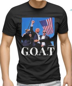 Trending Trump Assassination Trump Shooting G.O.A.T T shirt, hoodie, sweater, long sleeve and tank top Trending Trump Assassination Trump Shooting G.O.A.T T shirt