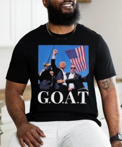 Trending Trump Assassination Trump Shooting G.O.A.T T shirt, hoodie, sweater, long sleeve and tank top Trending Trump Assassination Trump Shooting G.O.A.T T shirt