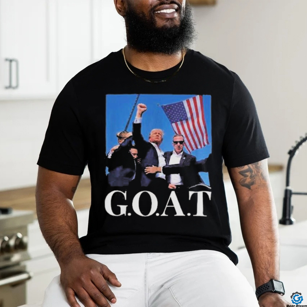 Trending Trump Assassination Trump Shooting G.O.A.T T shirt Trending Trump Assassination Trump Shooting G.O.A.T T shirt