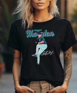 Trent Thornton Seattle Mariners baseball MLB player signature shirt
