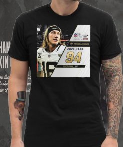 Trevor Lawrence Rank 94 The NFL Top 100 Players Of 2024 T Shirt