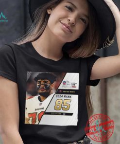 Tristan Wirfs Rank 85 The NFL Top 100 Player Of 2024 T Shirt