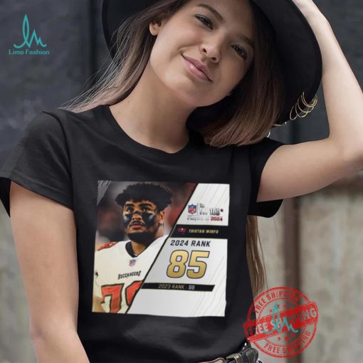 Tristan Wirfs Rank 85 The NFL Top 100 Player Of 2024 T Shirt