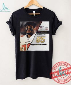 Tristan Wirfs Rank 85 The NFL Top 100 Player Of 2024 T Shirt