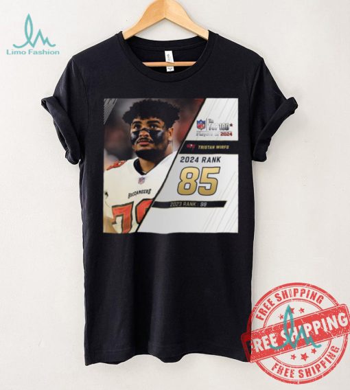 Tristan Wirfs Rank 85 The NFL Top 100 Player Of 2024 T Shirt
