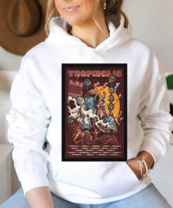 Tropidelic the king flamingo summer show 2024 poster shirt