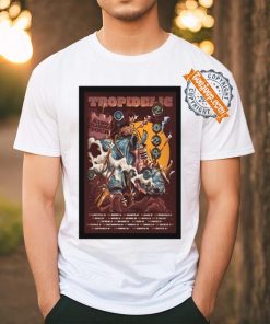 Tropidelic the king flamingo summer show 2024 poster shirt