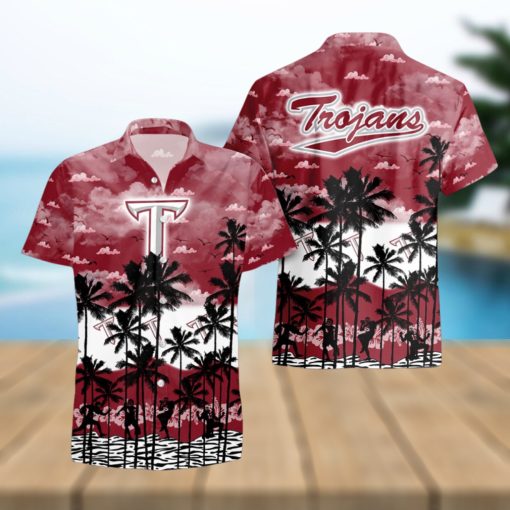 Troy Trojans Palms Tree Hawaiian Shirt